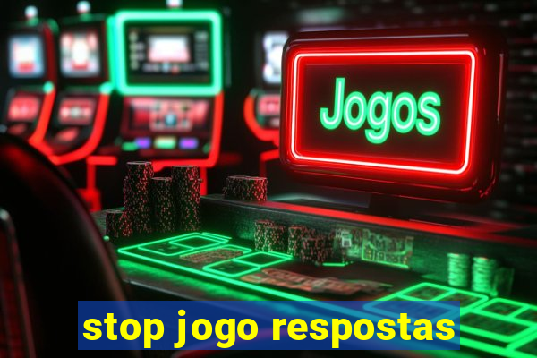 stop jogo respostas